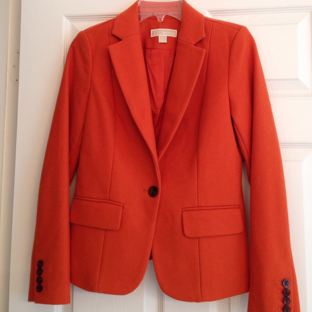 MICHAEL KORS WOOL BLEND BLAZER